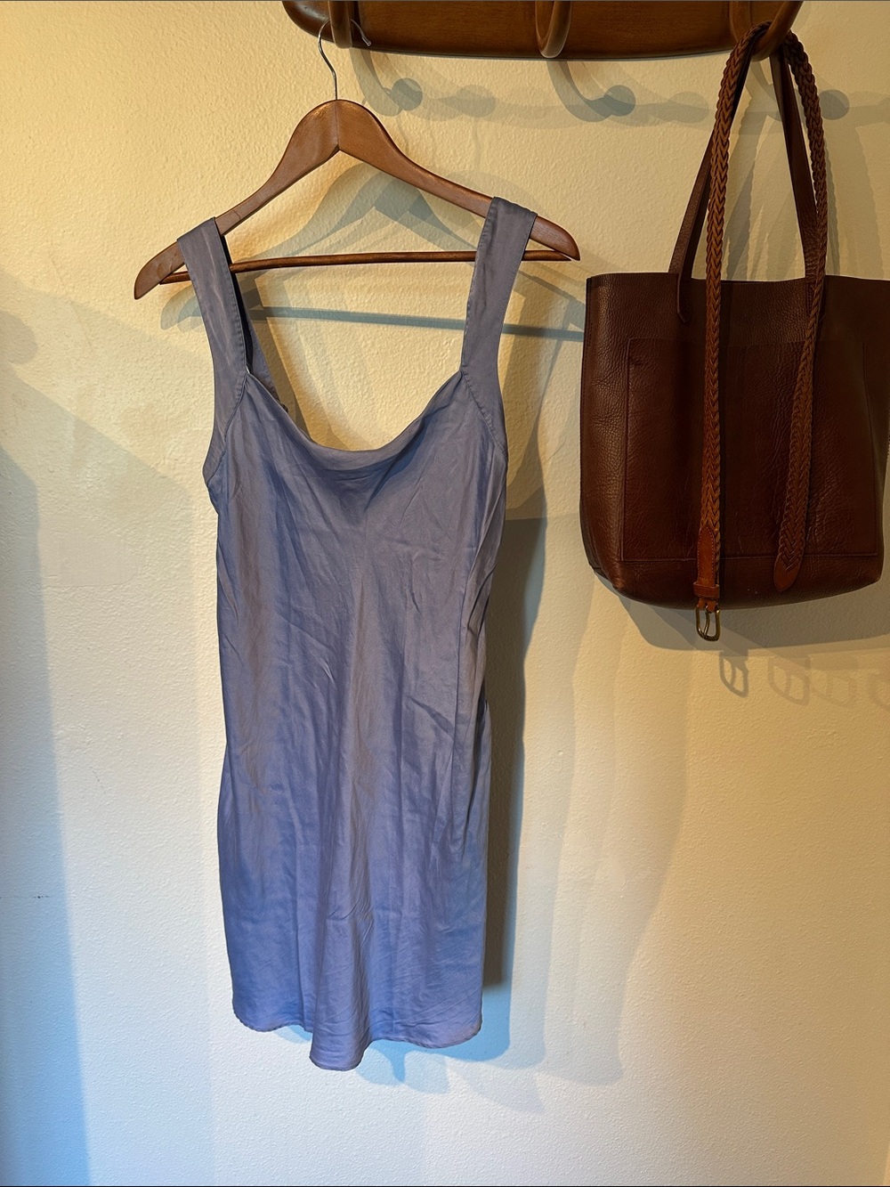 august 100% silk Periwrinkle Scoop Neck Camisole Top